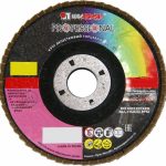 Круг лепестковый торцевой КЛТ1 125х22 мм P40